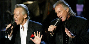 Bobby Hatfield, left, of The Righteous Brothers, born August 10, 1940 in Beaver Dam, WI.