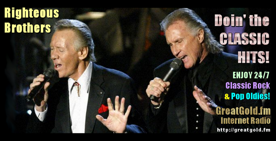 Bobby Hatfield, left, of The Righteous Brothers, born Aug 10, 1940, in Beaver Dam, WI.