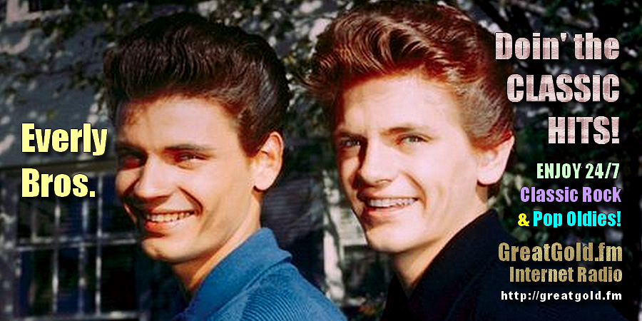 Don Everly (left) of the Everly Brothers was born Feb. 1, 1937 in Brownie, Kentucky.