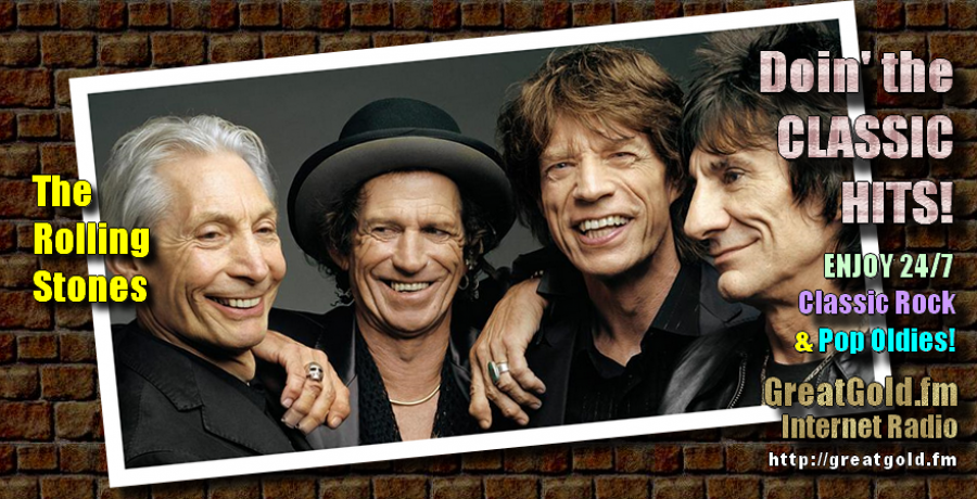 Mick Jagger (pic: center-right) of The Rolling Stones was born July 26, 1943 in Dartford, Kent, England.